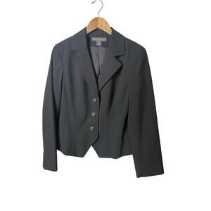 Josephine Chaus Women's Black 3-Button Cropped Jacket Women's Size 6